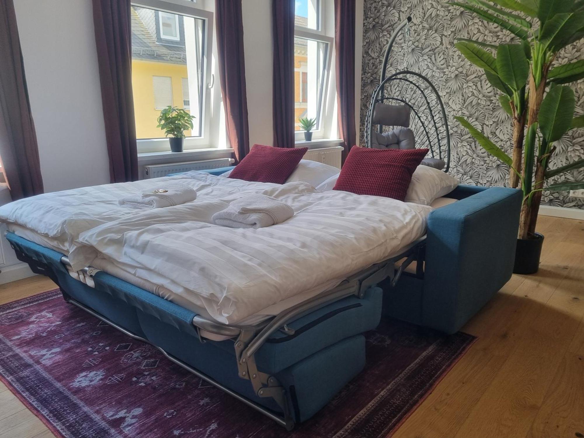 Maremar - Style-Loft Am Ferberturm - 2 Schlafzimmer - Luxus Boxspringbett - Arbeitsplaetze - Highspeed Wlan เกรา ภายนอก รูปภาพ